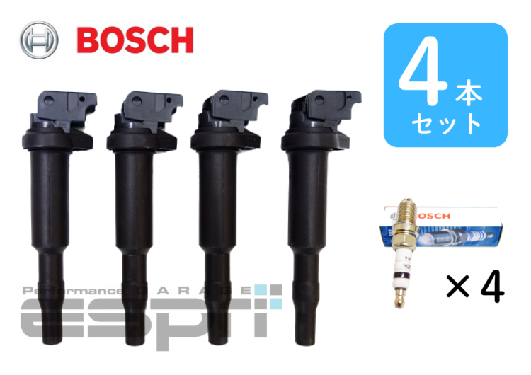 スパークプラグ＋イグニッションコイル4本セット FR78 SUPER4