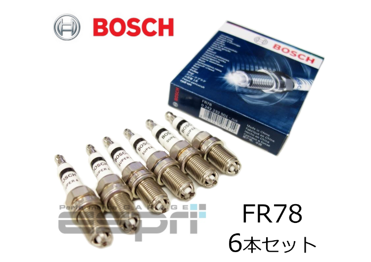 【クリックポスト】スパークプラグ 6本セット FR78 SUPER4