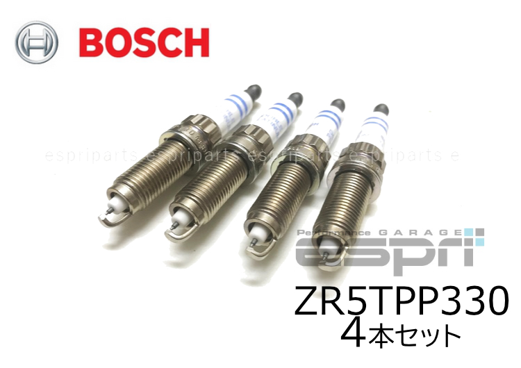 【クリックポスト】スパークプラグ 4本セット ZR5TPP330