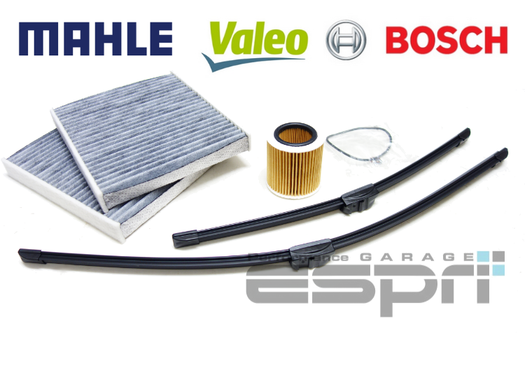 BMW F10 F11 523i 528i 530i 535i N52 N53 N55 直6用 オイルエレメント＋エアコンフィルター＋ワイパーブレード 3点セット