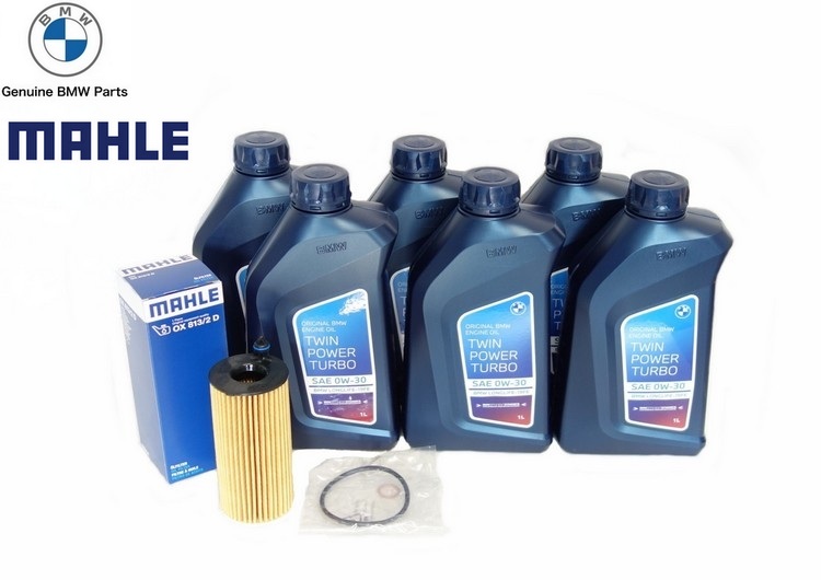 B47エンジン用 オイルフィルター＋純正エンジンオイル6本セット 0W-30 LL19FE ディーゼル車 ロングライフ 純正品