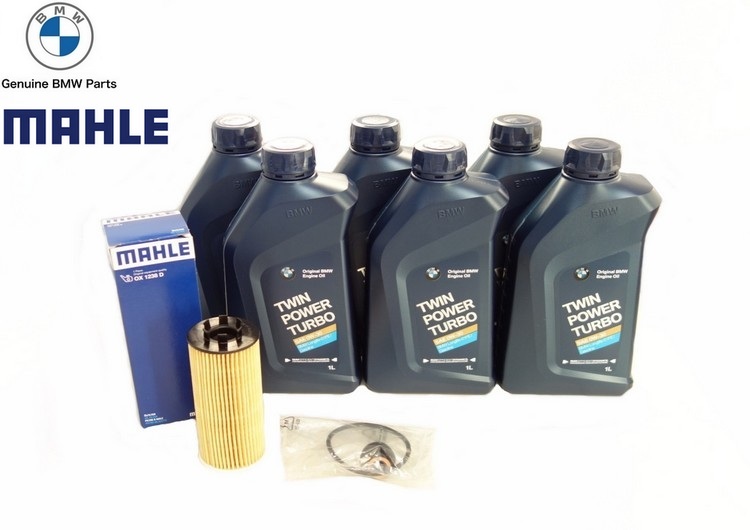 B36 B38 B48エンジン用 オイルフィルター＋純正エンジンオイル6本セット 0W-30 LL01FE ガソリン車 ロングライフ 純正品