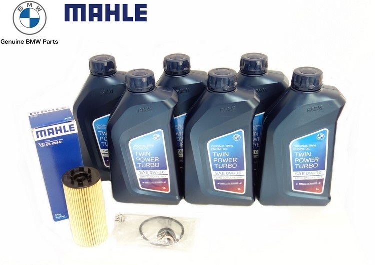 B47エンジン用 オイルフィルター＋純正エンジンオイル6本セット 0W-30 LL19FE ディーゼル車 ロングライフ 純正品
