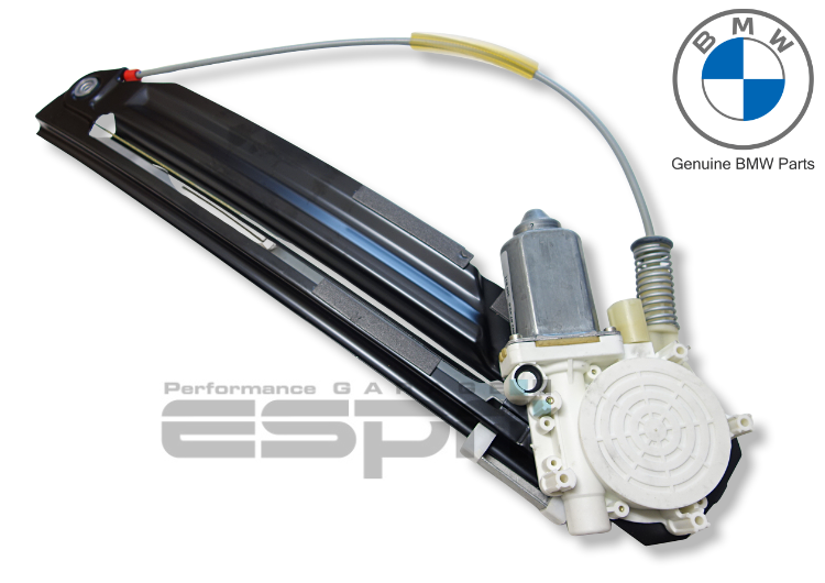 E39 リア リヤ 右側 パワーウインドレギュレーター PWレギュレーター PWモーター付