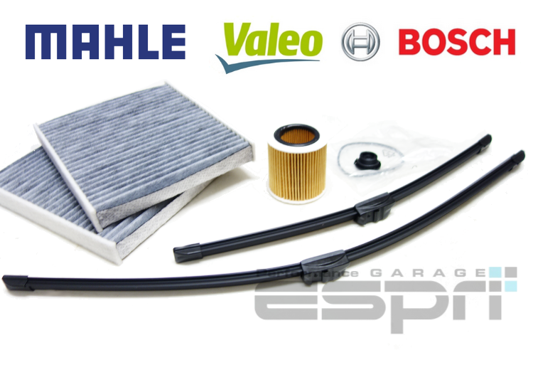 BMW F10 F11 523i 528i N20エンジン 直4 オイルエレメント＋エアコンフィルター＋ワイパーブレード 3点セット