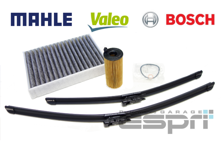 BMW F30 F31 320d 前期 N47ディーゼルエンジン車 オイルエレメント＋エアコンフィルター＋ワイパーブレード 3点セット