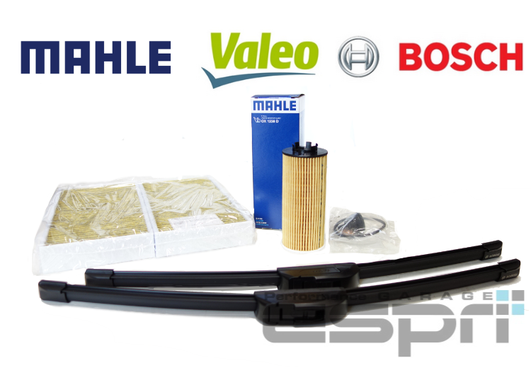 MINI F55 F56 F57 後期 LCI オイルエレメント＋エアコンフィルター＋ワイパーブレード 3点セット OEM品